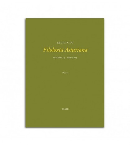 Revista de Filoloxía Asturiana. Volume 13-añu 2013
